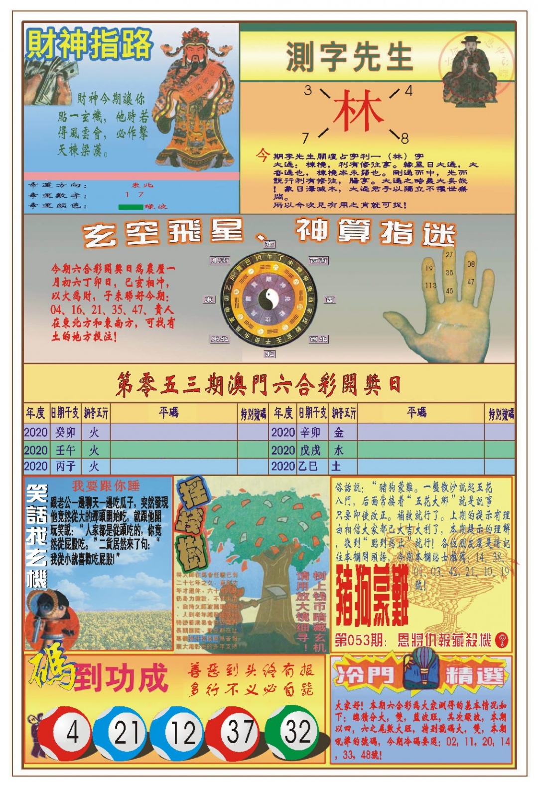 053期(新版)四柱预测B[图]