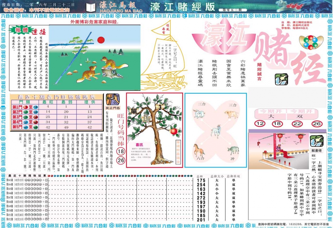 053期濠江赌经A[图]