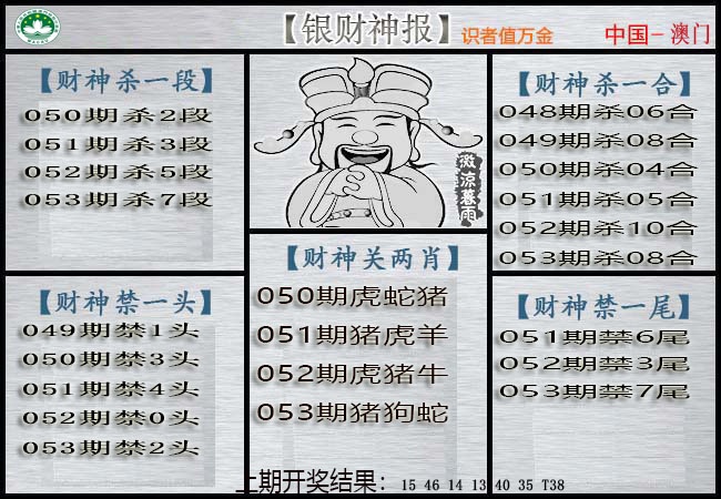 053期银财神[图]