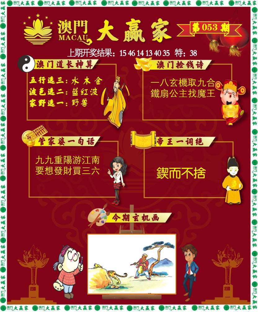 053期大赢家[图]