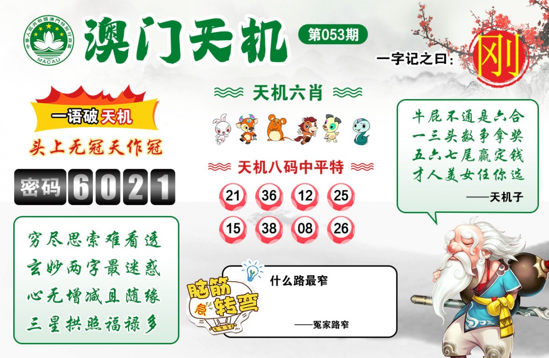 053期澳门天机[图]