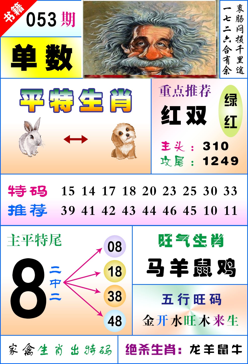 053期澳门风水平特[图]