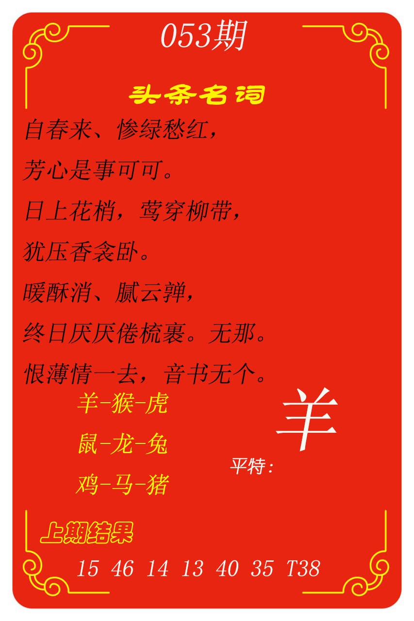 053期头条名词[图]