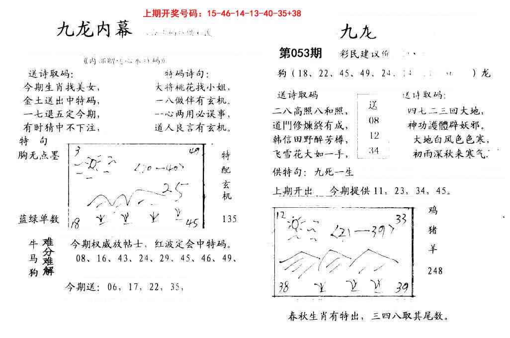 053期九龙内幕[图]