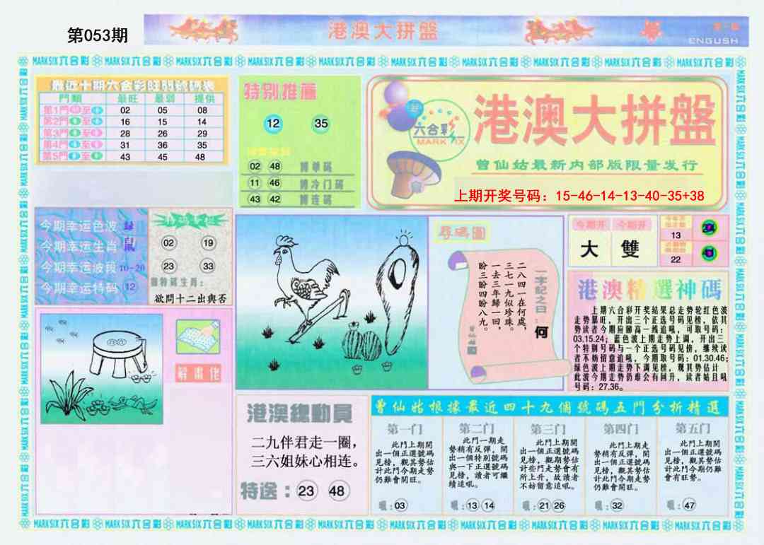 053期港澳大拼盘A[图]