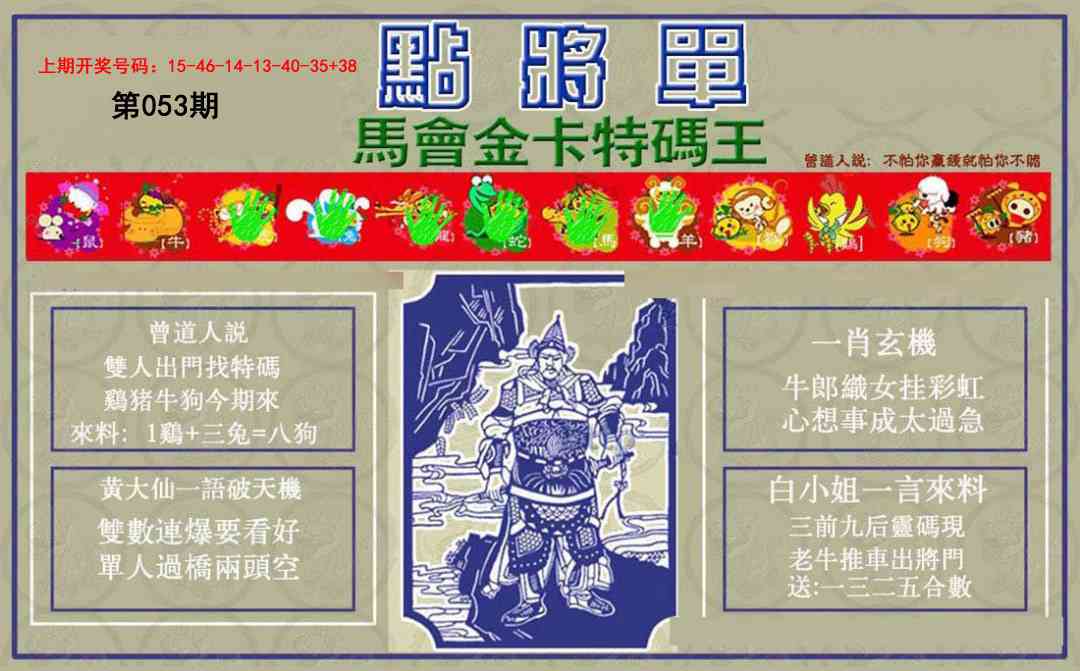 053期点将单[图]