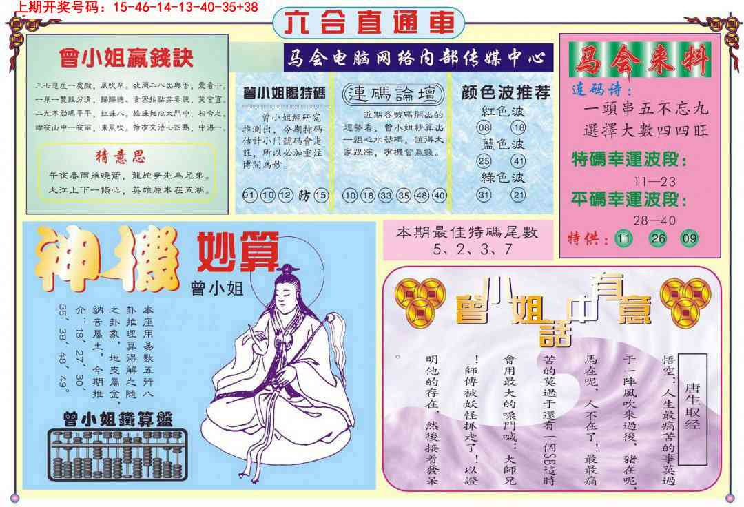 053期六合直通车B[图]