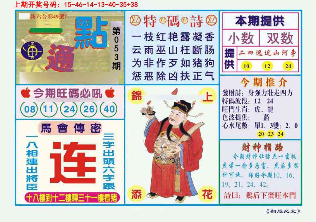 053期一点通[图]