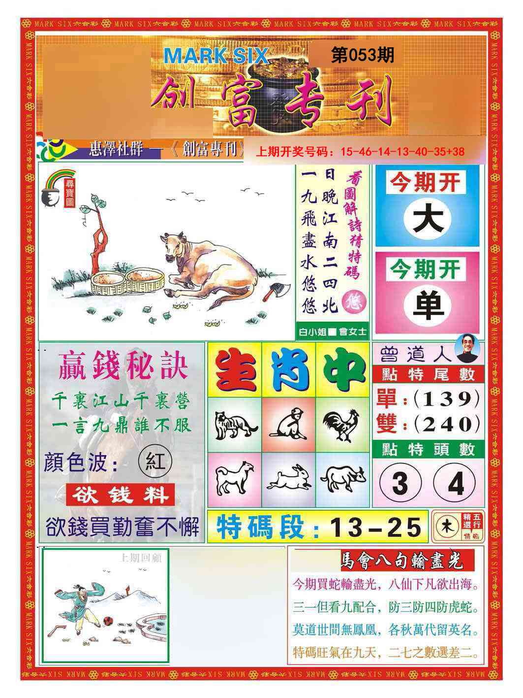 053期创富专刊A[图]