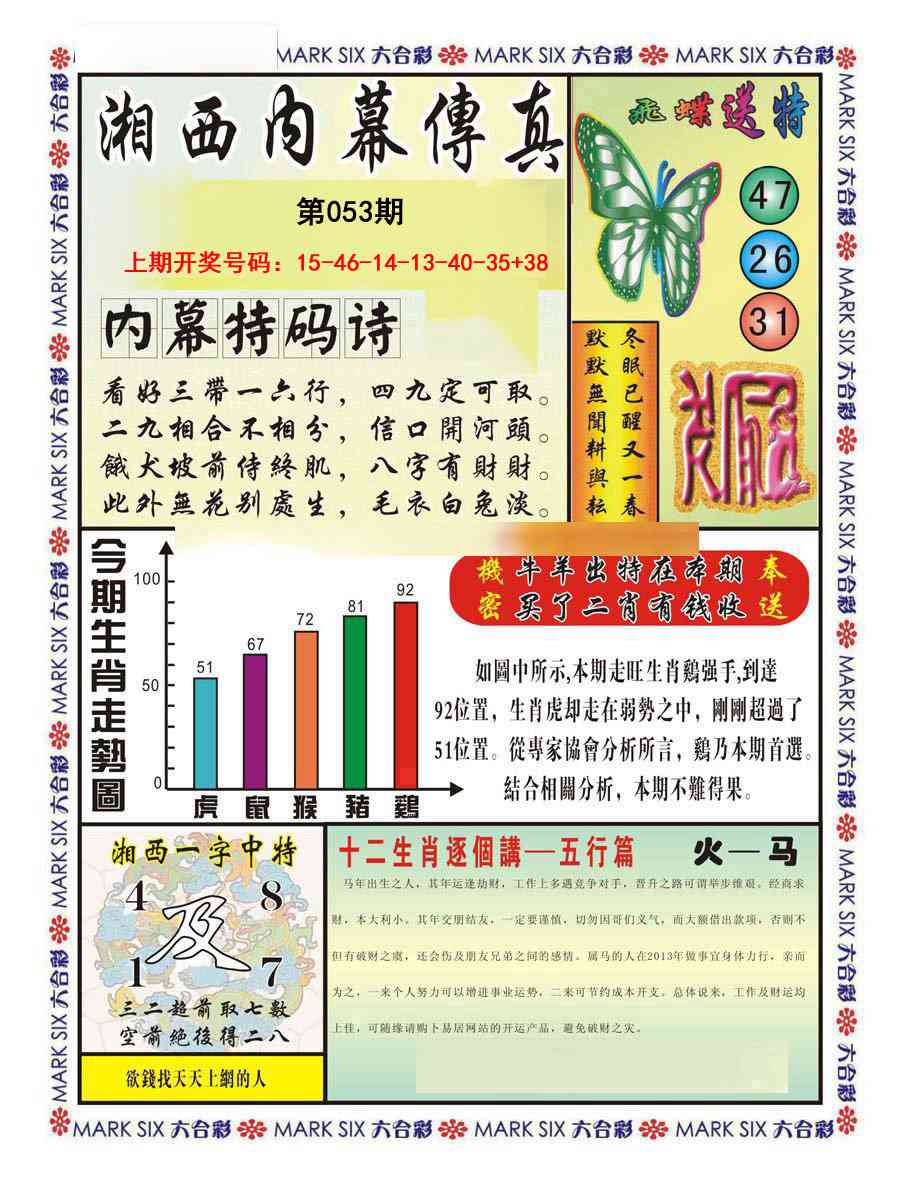 053期湘西内幕传真A[图]