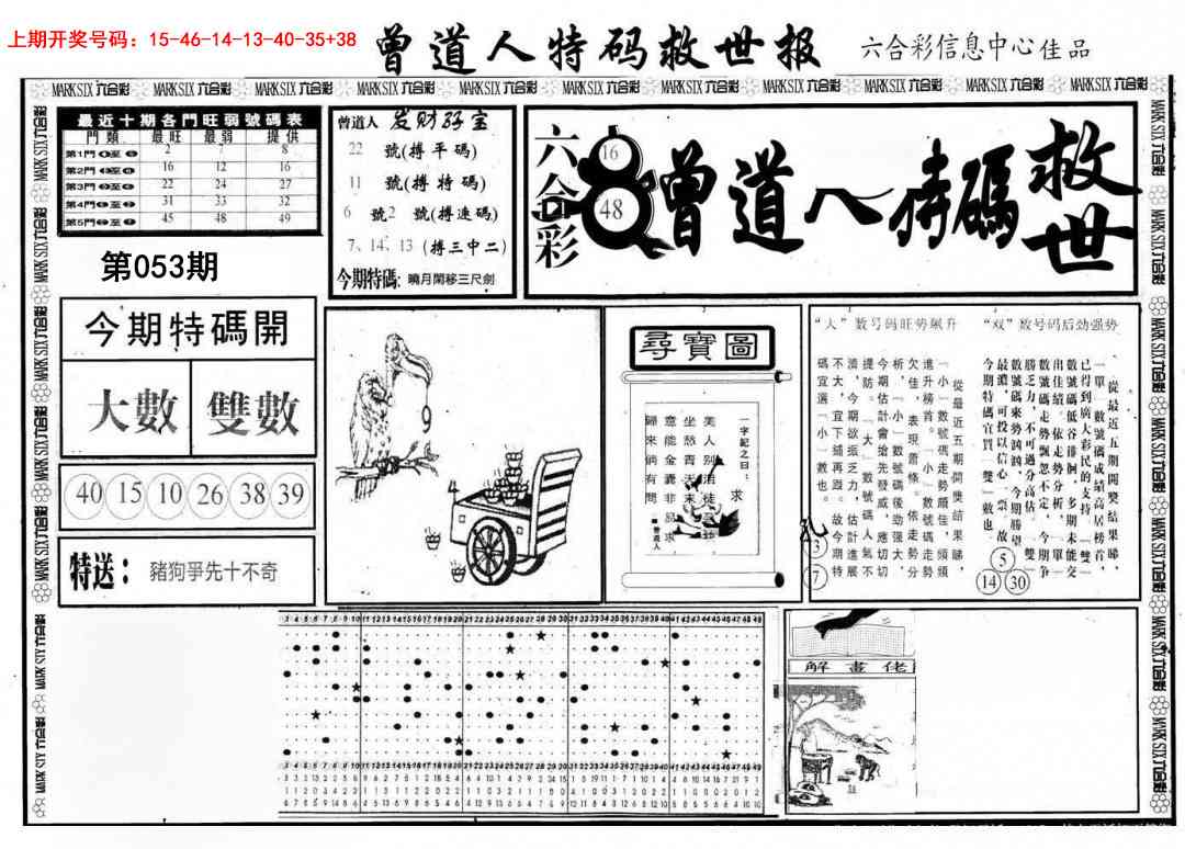 053期曾道人特码救世A[图]