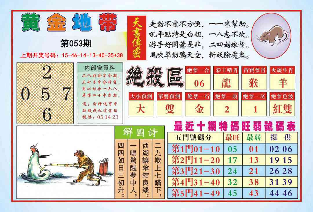 053期黄金地带[图]
